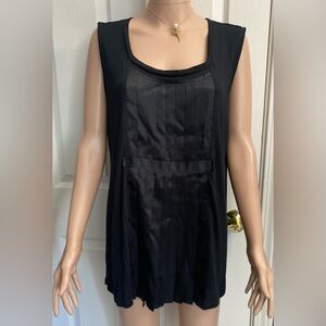 Simply Vera Vera Wang Black Sleeveless Tank Top